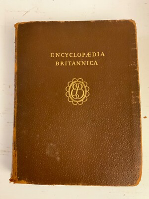 The Encyclopædia Britannica 14th Edition vol. 24 Atlas, Index, List of Contribut-image