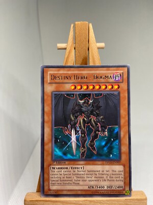 Destiny Hero - Dogma - Rare 1st Edition DP05-EN007 - MP - YuGiOh-image