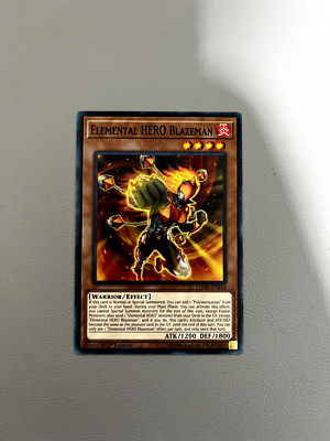 Yu-Gi-Oh! TCG Elemental HERO Blazeman Legendary Hero Decks - Destiny HERO...-image