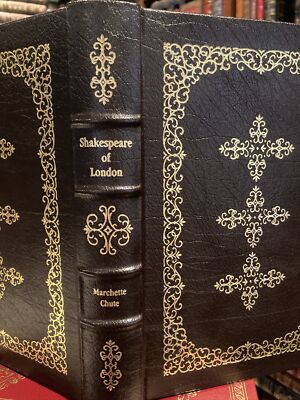 Easton Press: SHAKESPEARE OF LONDON: JOHN HOUSEMAN FOREWORD: STRATFORD: CHUTE-image