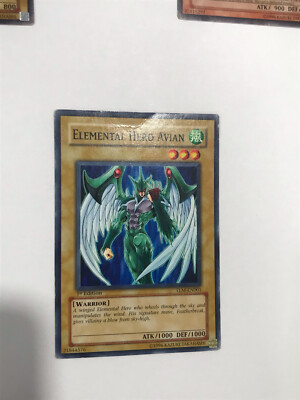 YUGIOH! 1-ELEMENTAL HERO AVIAN-COMMON-1ST EDITION-TLM-EN001 Heavy Play-image
