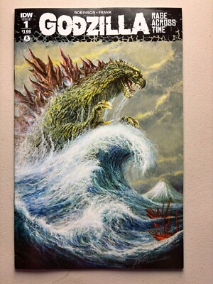 Godzilla Rage Across Time #1 • 2016 IDW • Cover A by Bob Eggleton-image