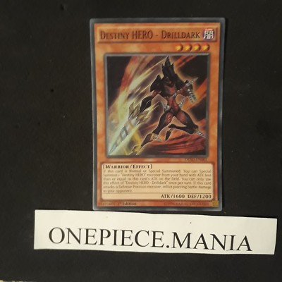 Yu-Gi-Oh! Destiny HERO - Drilldark DESO-EN001 1st-image