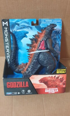 Playmates Toys Godzilla vs Kong Battle City Destruction Godzilla ☝Without Tank ☝-image