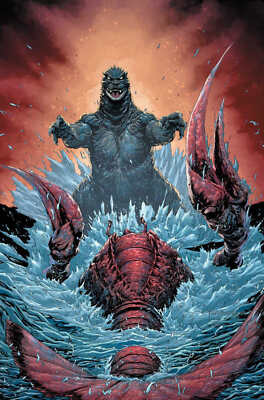 Godzilla: Here There Be Dragons #4 Variant Ri (10) (Kirkham Full Art)-image