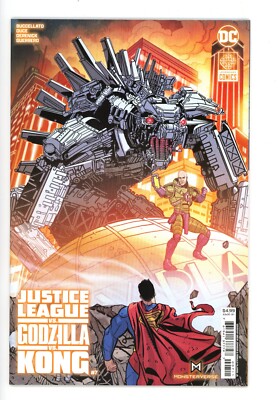 Justice League vs Godzilla vs Kong #7 - Cover A  .  First Print 🟥🟧NM-image
