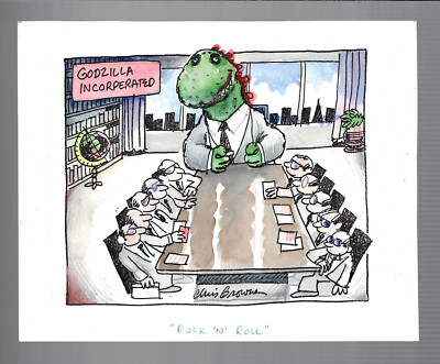 Godzilla Incorporated by Chris Browne Original-image