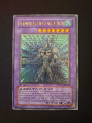 Elemental Hero Aqua Neos POTD-EN031 Ultimate 1st Edition Near Mint-image