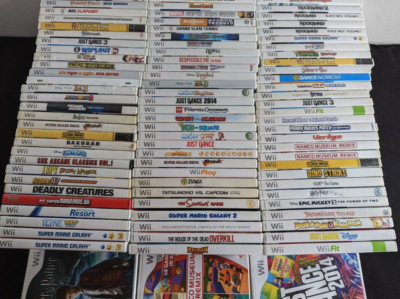 NWG - Wii Nintendo Wii Video Games (MAKE YOUR OWN BUNDLE)(PICK YOUR GAMES)-image