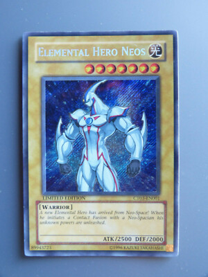 Yu-Gi-Oh! Elemental Hero Neos CT03-EN001 Limited Edition Secret Rare M/MN -image