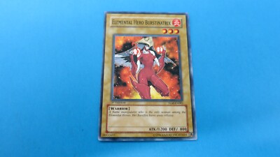ELEMENTAL HERO BURNSTINATRIX 1ST EDITION TLM-EN002 COMMON YUGIOH  NM UNPLAYED-image