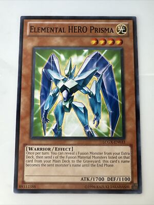 Yugioh Elemental HERO Prison LCGX-EN033 Common NM-image