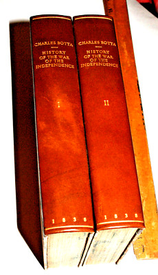 1838 2V HISTORY OF THE WAR OF INDEPENDENCE OF THE UNITED STATES OF AMERICA w/Map-image