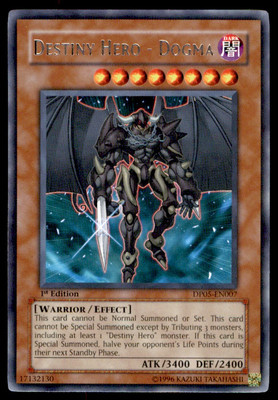 Yu-Gi-Oh! Destiny Hero - Dogma #DP05-EN007 1st Edition Near Mint-image
