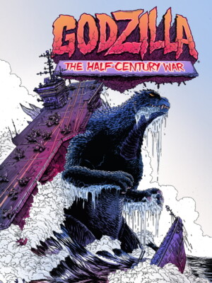 V3886 Godzilla 2014 Awesome Aircraft Carrier Art Ocean WALL POSTER PRINT CA-image