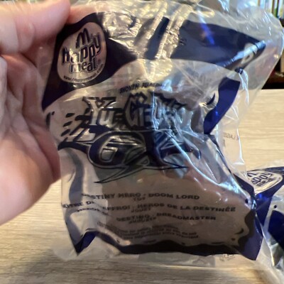 2006 McDonald's Happy Meal-YU-GI-OH-Destiny Hero-Doom Lord-NEW with Game Cards-image