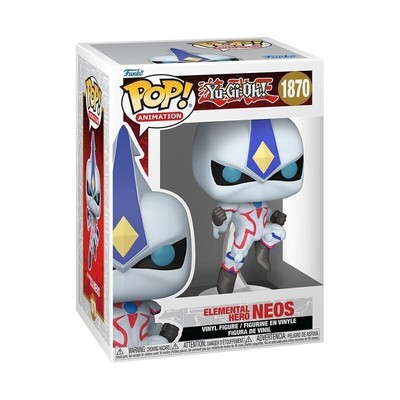 Funko Pop! Yu-Gi-Oh! Elemental Hero Neos #1870 Vinyl Figure with Case-image