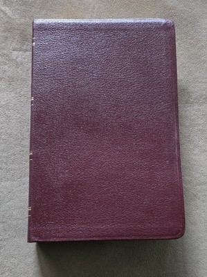 Amplified Bible, Classic AMPC, 1987 ~ Burgundy Genuine Leather -image