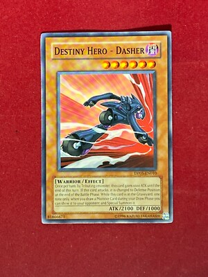 Yu-Gi-Oh! Destiny Hero - Dasher DP05-EN010-image