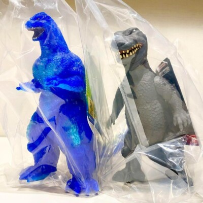 Godzilla the Art Exclusive Godzilla 1991 ＆ Godzilla 1954 Maquette Figure Set-image