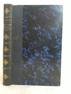 Goodrich. Les Estats-Unis D'Amerique. 1852. 1st ed. Map.-image