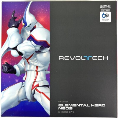 Kaiyodo Revoltech Yu-Gi-Oh! Duel Monsters GX E HERO Neos Action PVC Figure-image