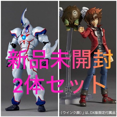 Yu-Gi-Oh! Revoltech Elemental Hero Neos Yuki Judai DX Figure 2 set-image