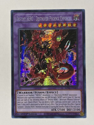 Yu-Gi-Oh! TCG Destiny HERO - Destroyer Phoenix Enforcer MP22-EN209 PSR NM-image