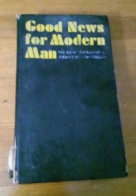 Good News For Modern Man The New Testament in Todays English 1967 Black Leather-image
