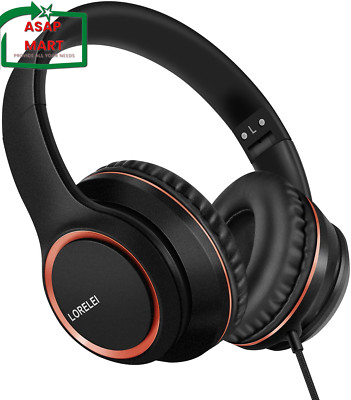 LORELEI X8 Over-Ear Wired Headphones with Microphone with 1.45M-Tangle-Free Nylo-image