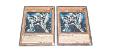 2x Elemental Hero Solid Soldier Yu-Gi-Oh Cards TOCH-EN040-image