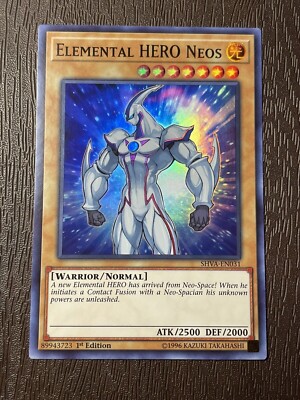 ( ELEMENTAL HERO NEOS ) Super - SHVA-EN031 1st NM - Yu-Gi-Oh Shadows In Valhalla-image