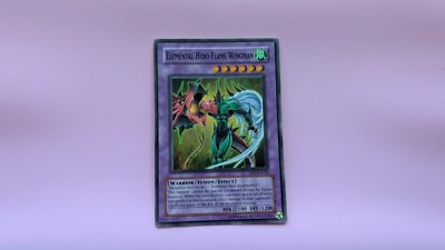 Yugioh Elemental Hero Flame Wingman	DP1-EN010	Unl edition	Super rare-image