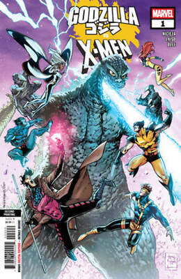 GODZILLA VS. X-MEN #1 TONY DANIEL 2ND PRINTING VARIANT (Limit 2 Per Cover) (rel:-image