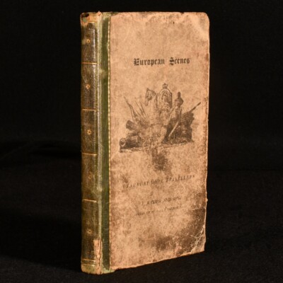 1820 Scenes in Europe by Rev. Isaac Taylor Illustrated Folding Map Third Edition-image