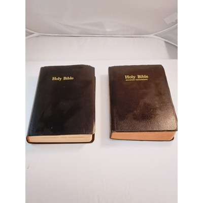 Nelson Holy Bible KJV 162B Red Letter Dictionary Concordance 1984 & 1972 Bible-image