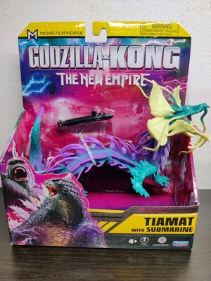 Godzilla X Kong Monsterverse TIAMAT With Submarine 2024 Playmates Figure NEW-image