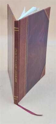 Atlas To Walker'S Geography [Cartographic Material] 1806 [Leather Bound]-image