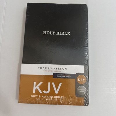 KJV Thomas Nelson King James Version Holy Bible Comfort Print Sealed-image