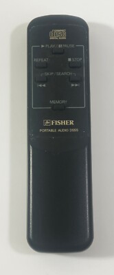 Original Genuine Fisher DS55 Remote Control Replacement for Portable Audio-image