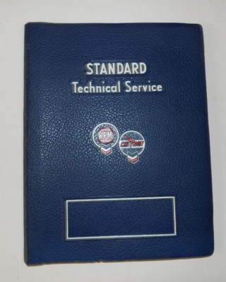 Vtg 1967 STANDARD OIL of California Technical Service Atlas - Chevron - RPM-image