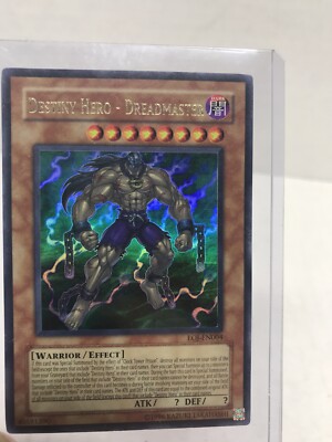 YuGiOh Destiny Hero Dreadmaster EOJ-EN004 Unlimited NMint KONAMI-image