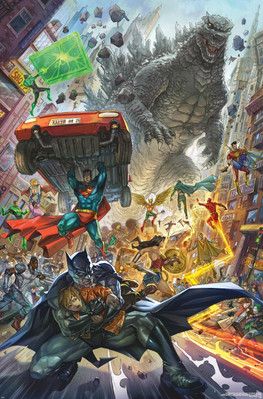 Justice League vs. Godzilla vs. Kong - Batman Rescue - Poster-image