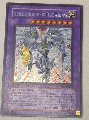YuGiOh Elemental Hero Shining Flare Wingman - 1st Ed - Ultimate - EEN-EN036-image
