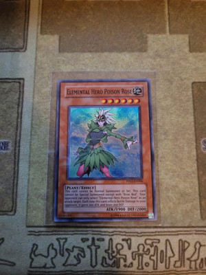 YUGIOH ELEMENTAL HERO POISON ROSE PP02-EN006 SUPER UNLIMITED ED NM-image