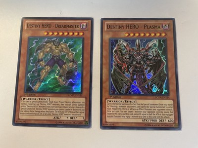 Destiny Hero - Plasma & Dreadmaster Super Rare (LCGX) LP-image