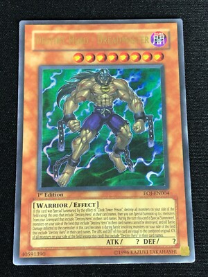 YUGIOH DESTINY HERO DREADMASTER EOJ-EN004 1ST ULTRA (LP)-image