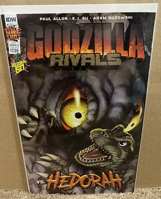 Godzilla Rivals Hedorah Cover A IDW One Shot New Kaiju 2021 Comic Book Smog-image