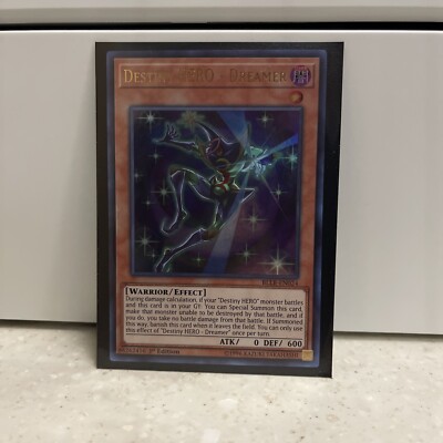 Yugioh - Destiny HERO - Dreamer (Ultra Rare) (1st Edition) - BLLR-EN024 NM-image
