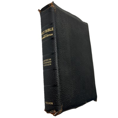 Holy Bible Teachers' Edition American Standard Version Nelson 1901 1929 Leather-image